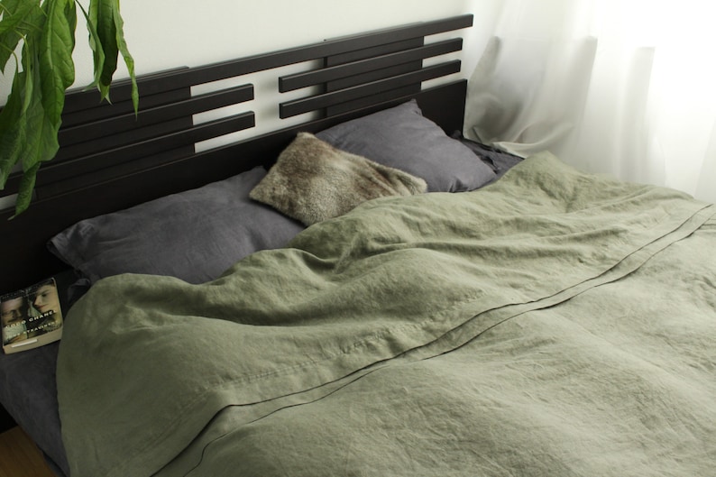 Cozy And Super Soft 100 Linen Duvet Cover In Originial Etsy