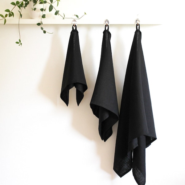 Linen Bath Towels Etsy