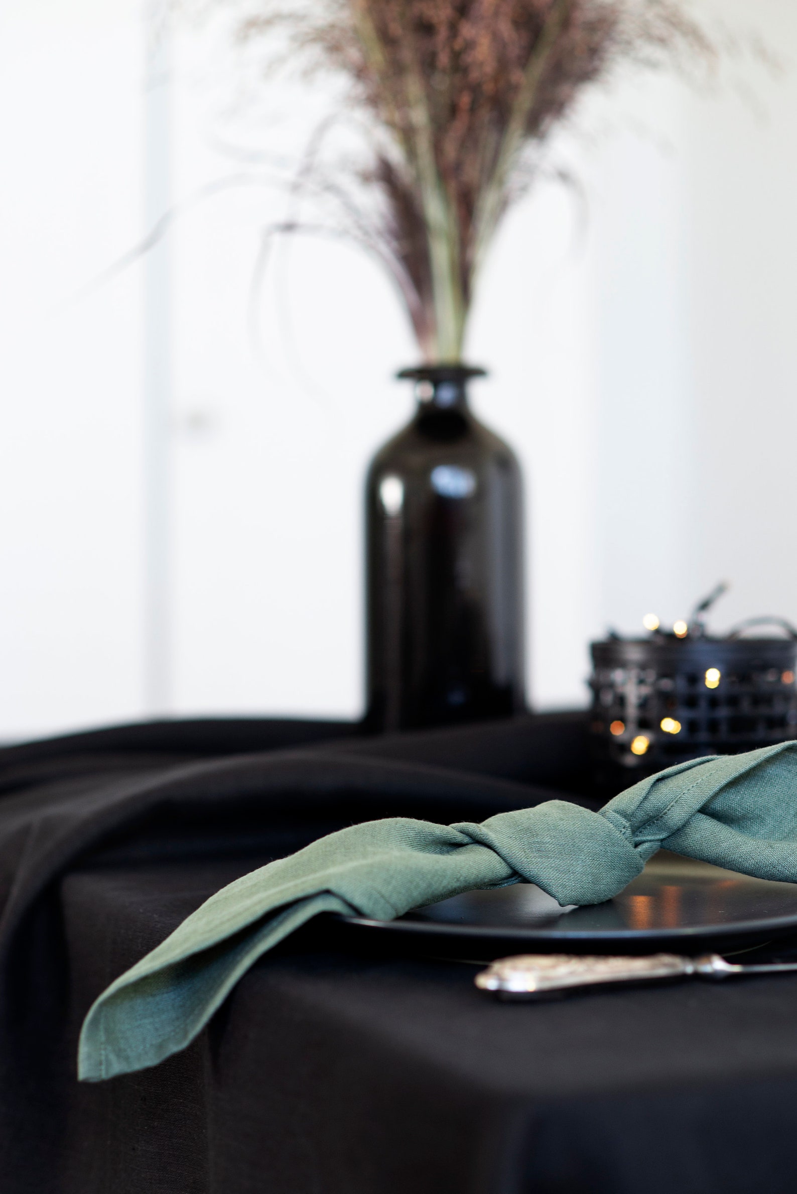 NAPKINS in Sage Green Made to Order of Very SOFTENED 100 Etsy