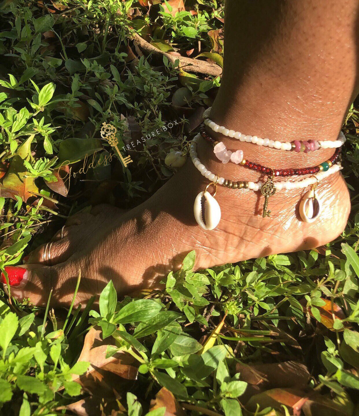Black Owned Jewelry Anklet Etsy