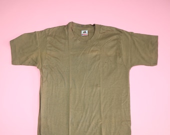 Blank Army Fruit of The Loom 1990's vintage Tshirt
