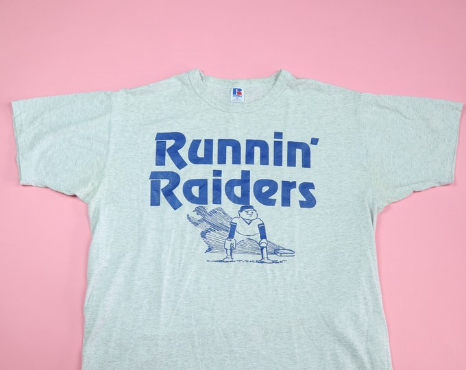 Runnin' Raiders 1980's Vintage Tshirt