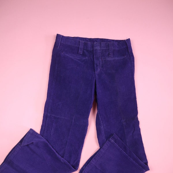 Madewell Purple Corduroy 1970's Vintage Pants
