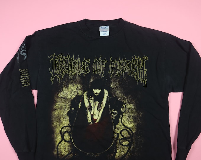 Cradle of Filth Cruelty and the Beast 1998 Vintage Long Sleeve Shirt