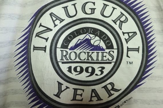 MLB Colorado Rockies Inaugural Year 1993 vintage … - image 6