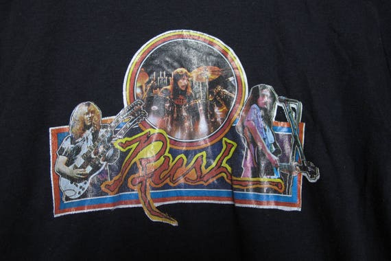 Rush 1970's vintage Tshirt - image 2