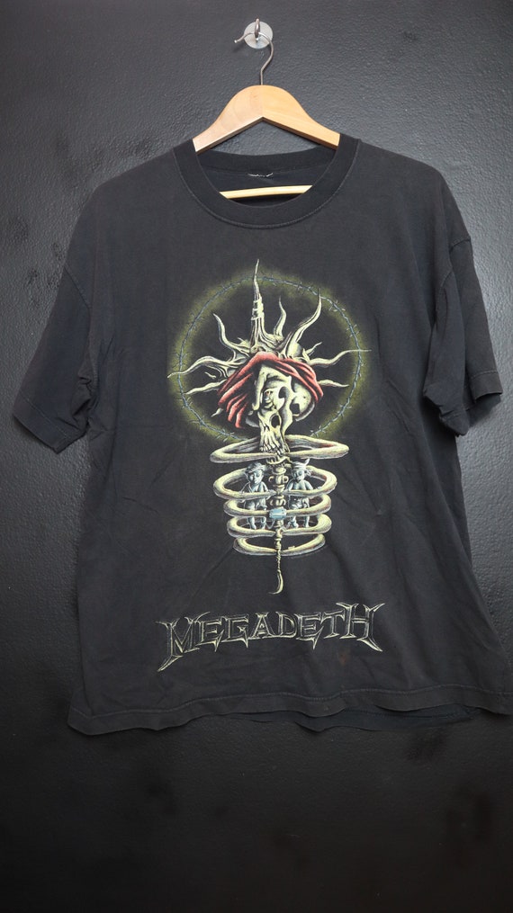megadeth youthanasia shirt