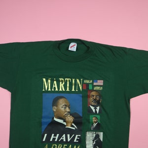 Martin Luther King JR Tengo un sueño MLK Camiseta vintage