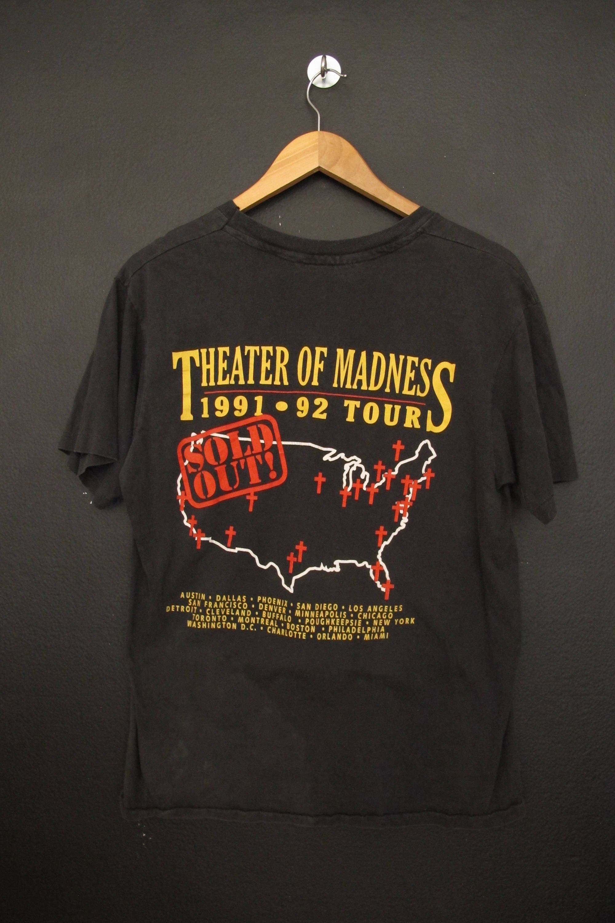 Ozzy Osbourne 1992 Theatre of Madness Sold Out Tour Vintage