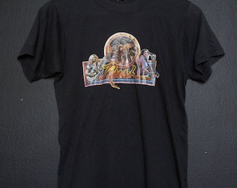 Vintage Original 1975 Emerson Lake & Palmer Band Decal T-shirt