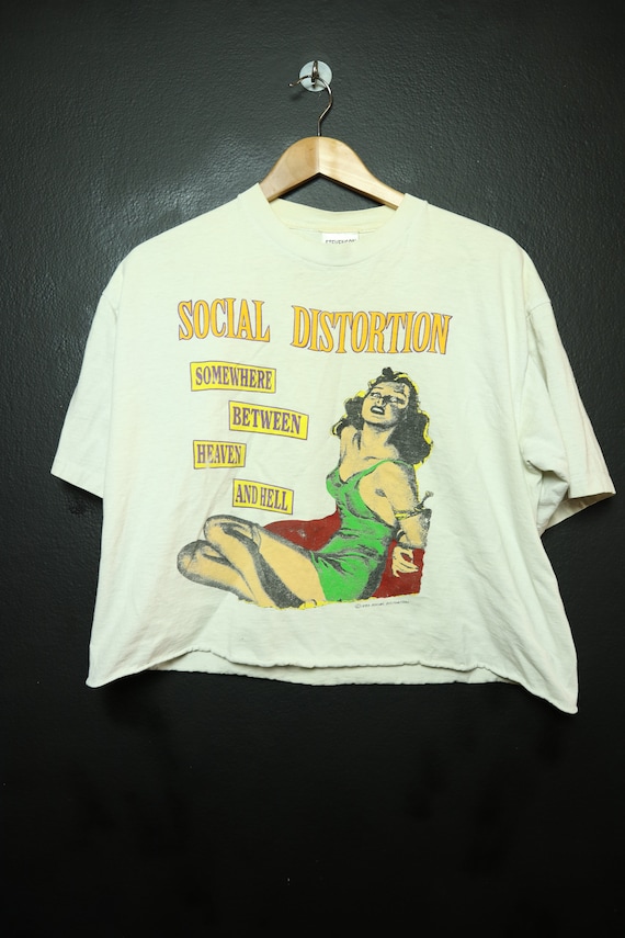 Social Distortion Bad Luck Tour 1992 Vintage Tshirt - Etsy