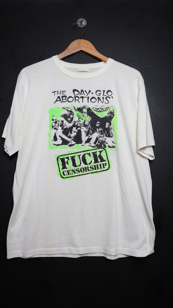 The Day-Glo Abortions 1980's vintage Tshirt