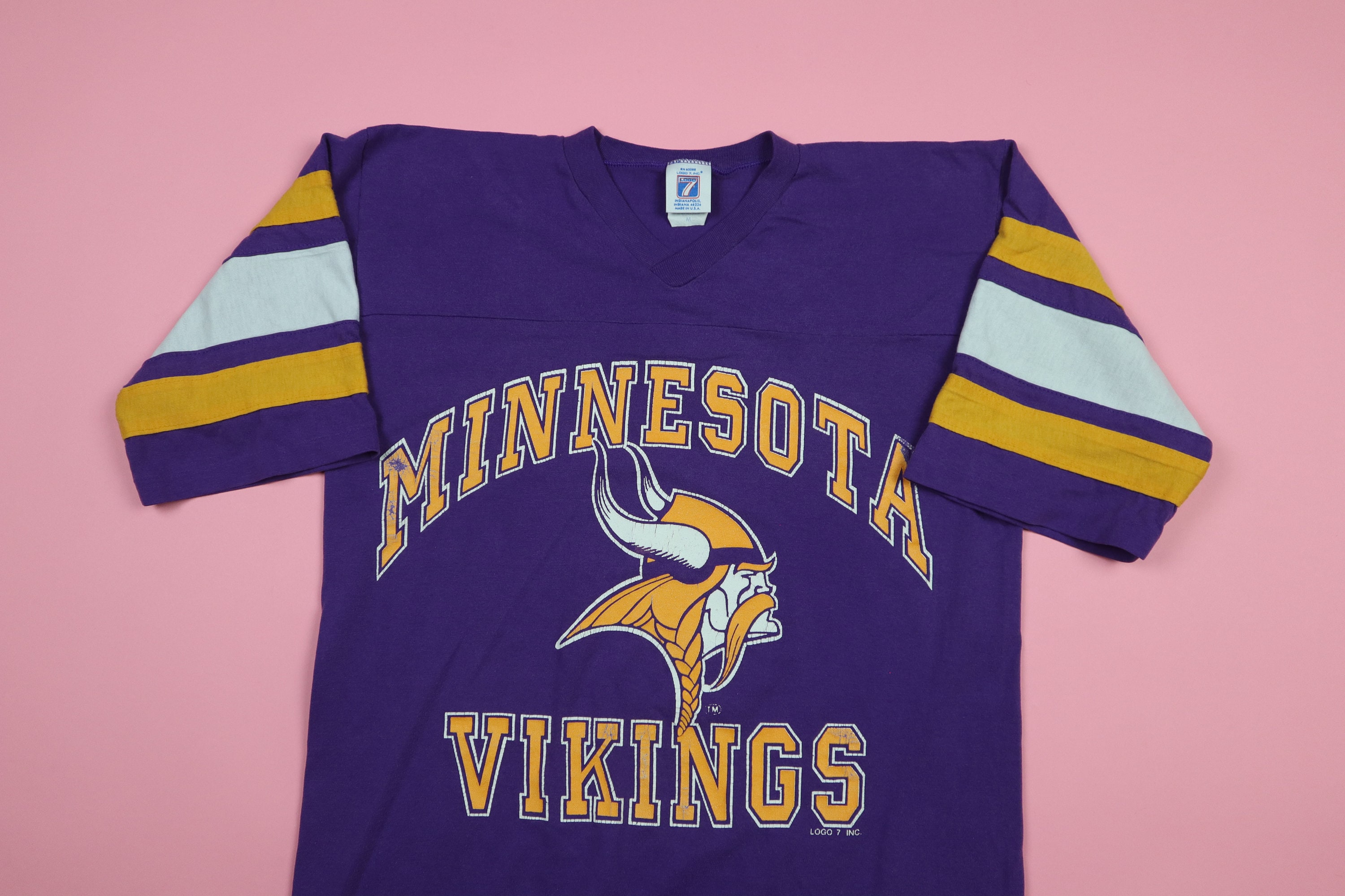 NFL Minnesota Vikings 1990s Vintage Jersey Tshirt