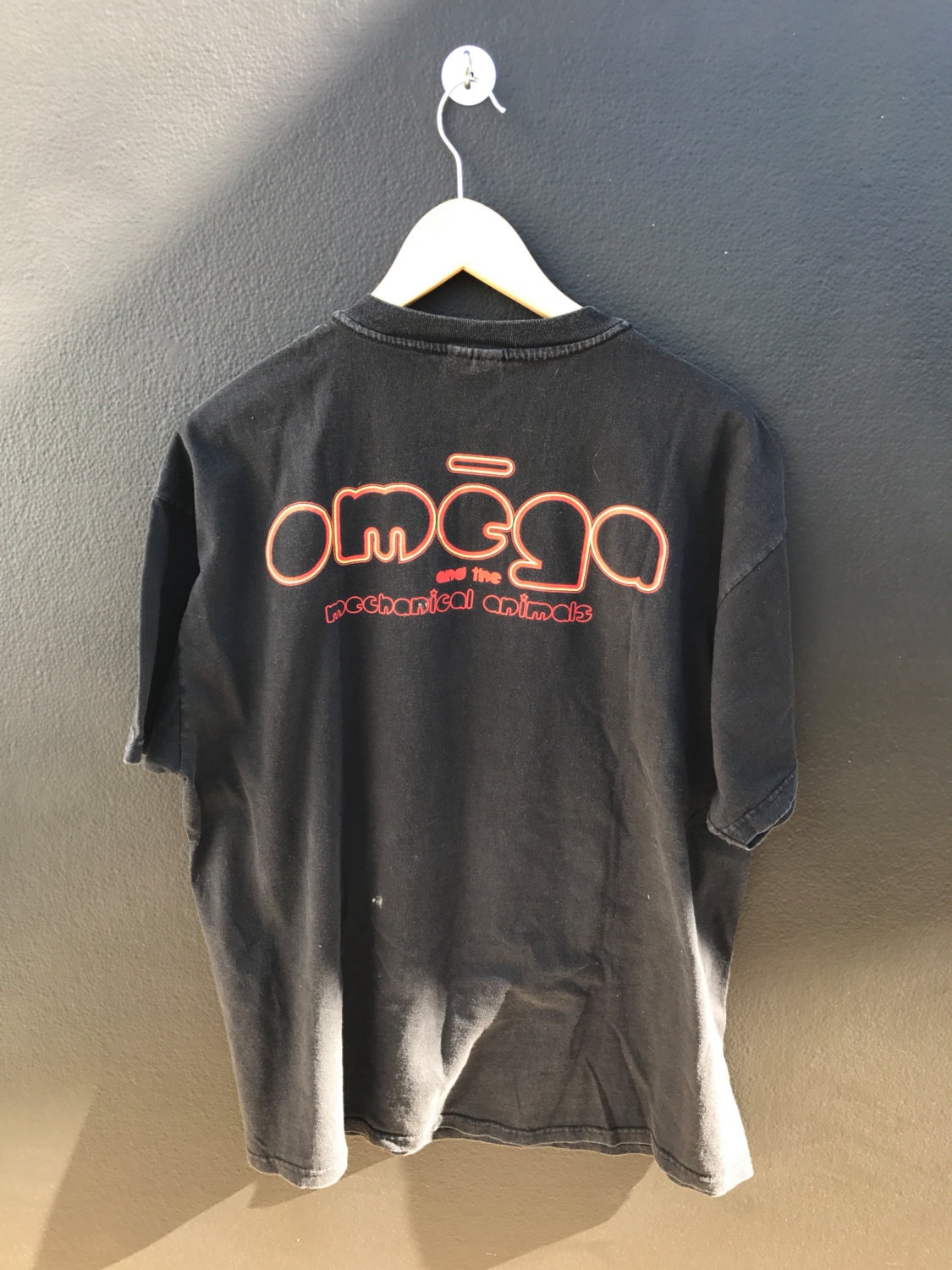 Marilyn Manson Omega Rock is Dead 1990s vintage Tshirt