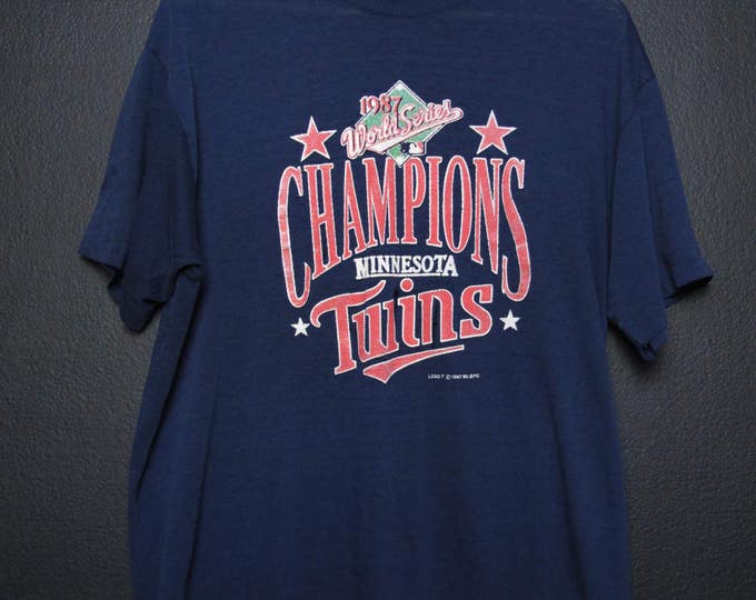 Minnesota Twins World Series Champions 1987 Vintage T-shirt