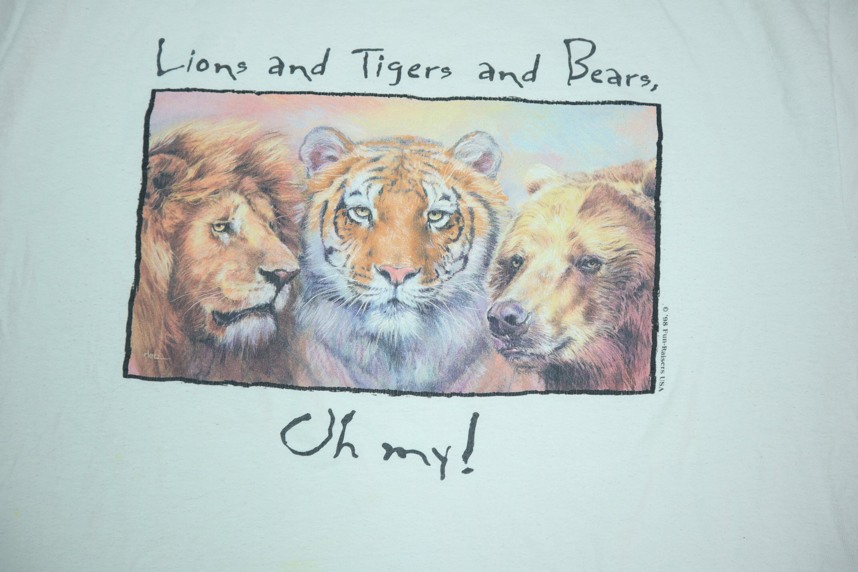 Lions and Tigers and Bears Oh My! animal 1990
