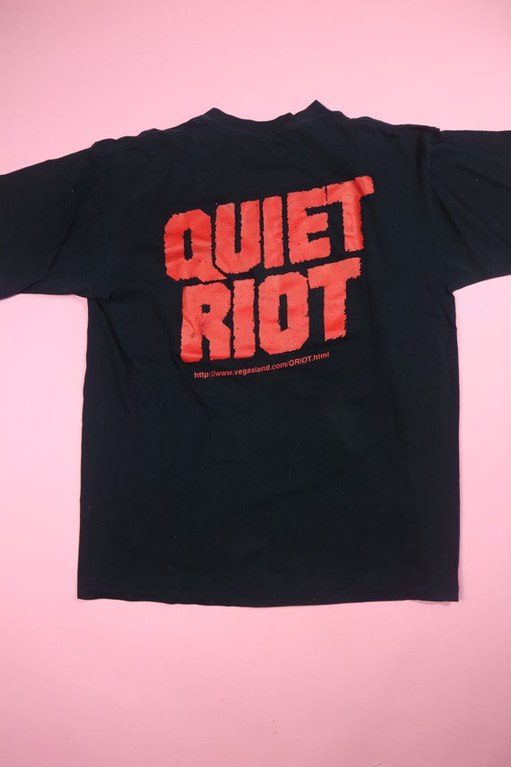 Quiet Riot GOT METAL? 1990s y2k Vintage Tshirt - image 5