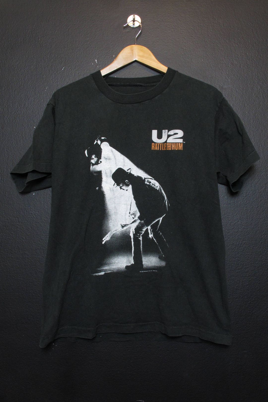 U2 Rattle and Hum 1988 Vintage Tshirt 
