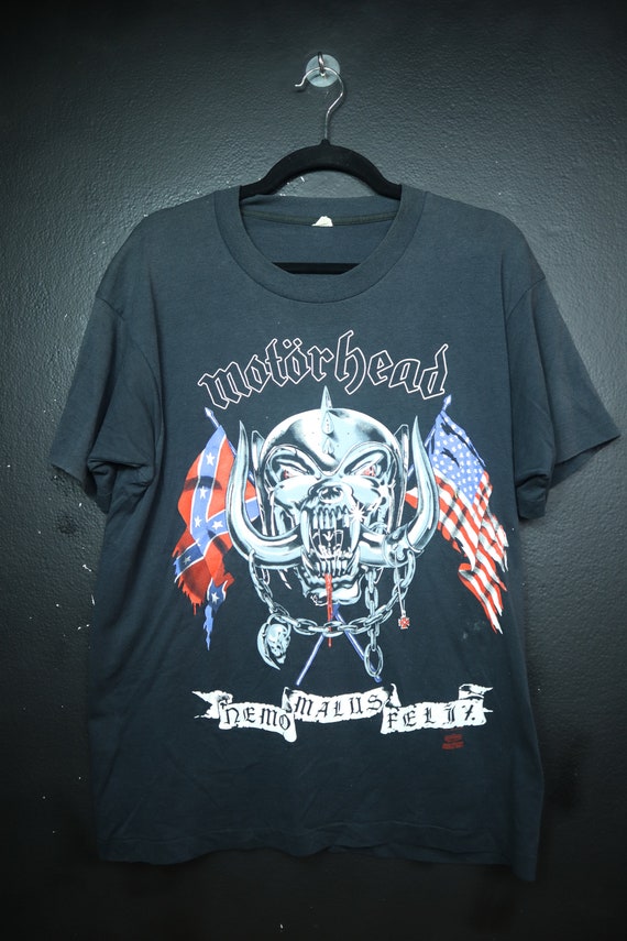 MOTORHEAD Nemo Malus Feliz 1991 Vintage Tshirt