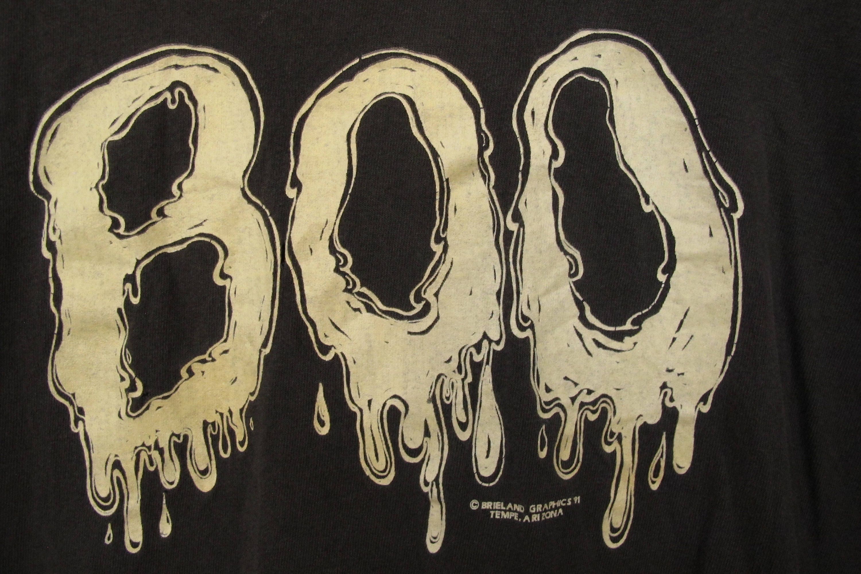 Boo Halloween Glow in the Dark 1990s vintage Tshirt