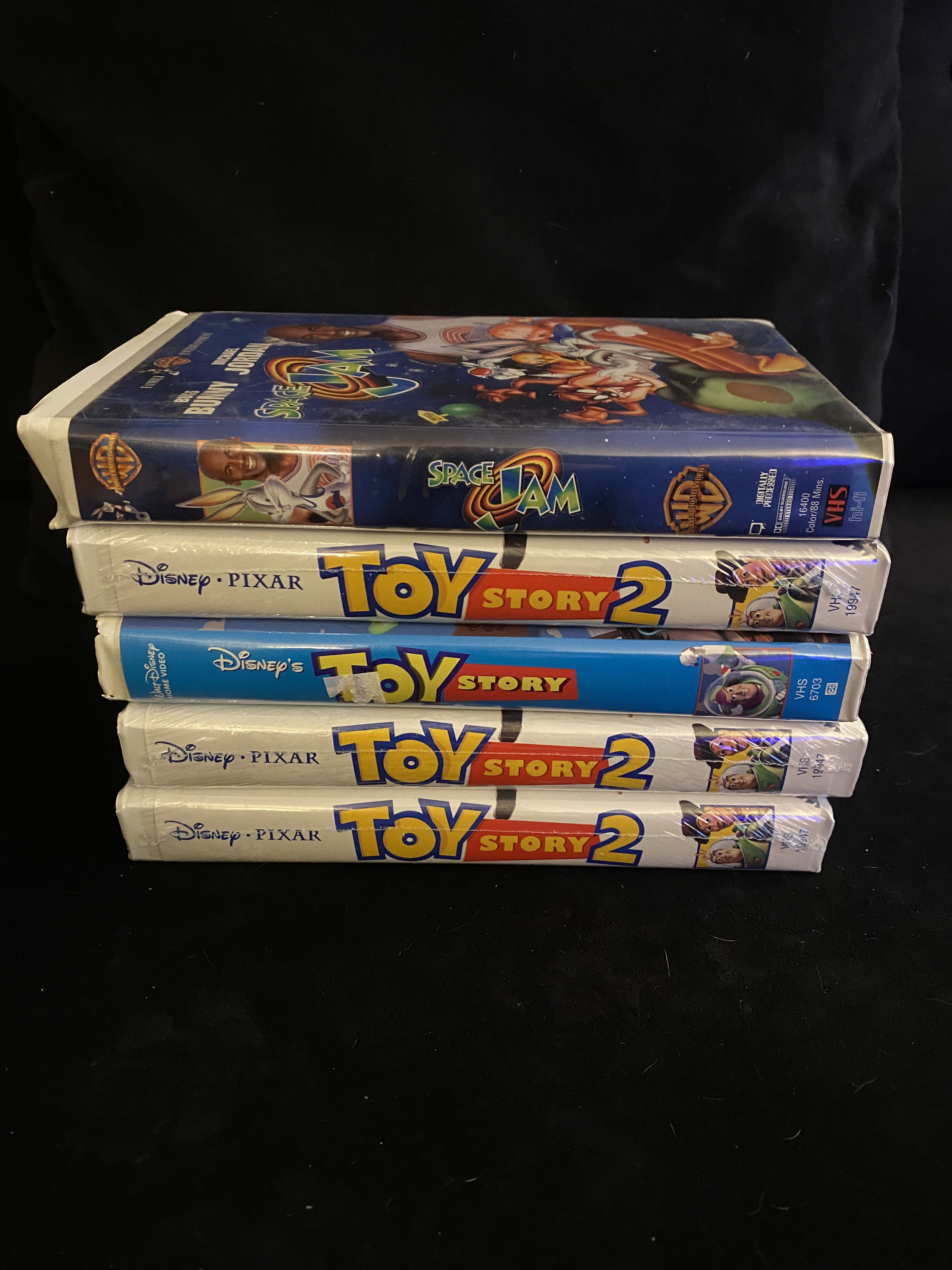 Choose One Or More Disney Pixar Toy Story Space Jam Vintage Movie Vhs