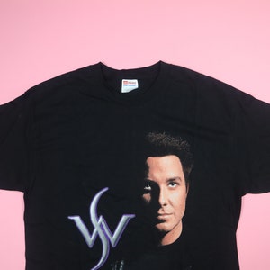 Steve Wyrick światowej klasy magik Las Vegas 1990s vintage koszulka