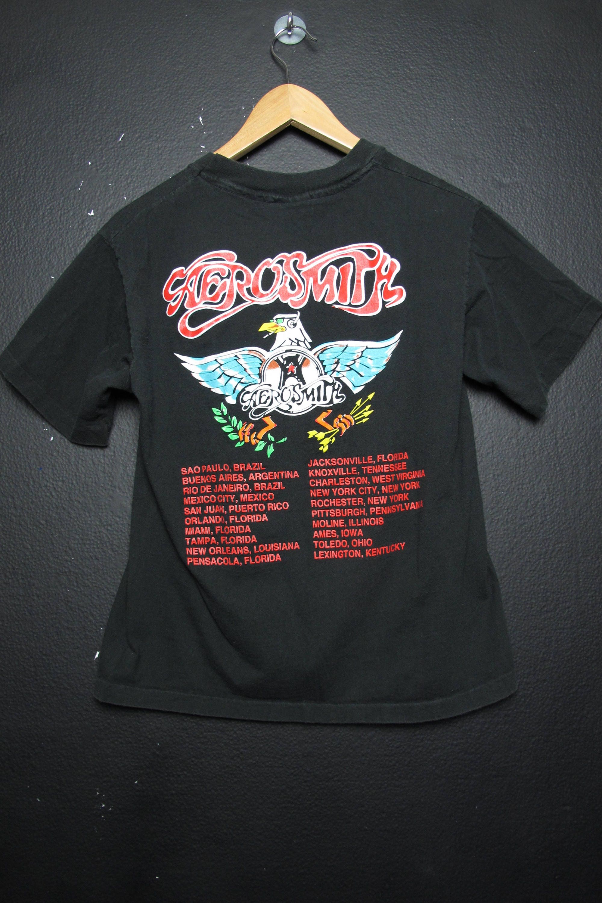 Aerosmith Aero-Force One 1993 vintage Tshirt