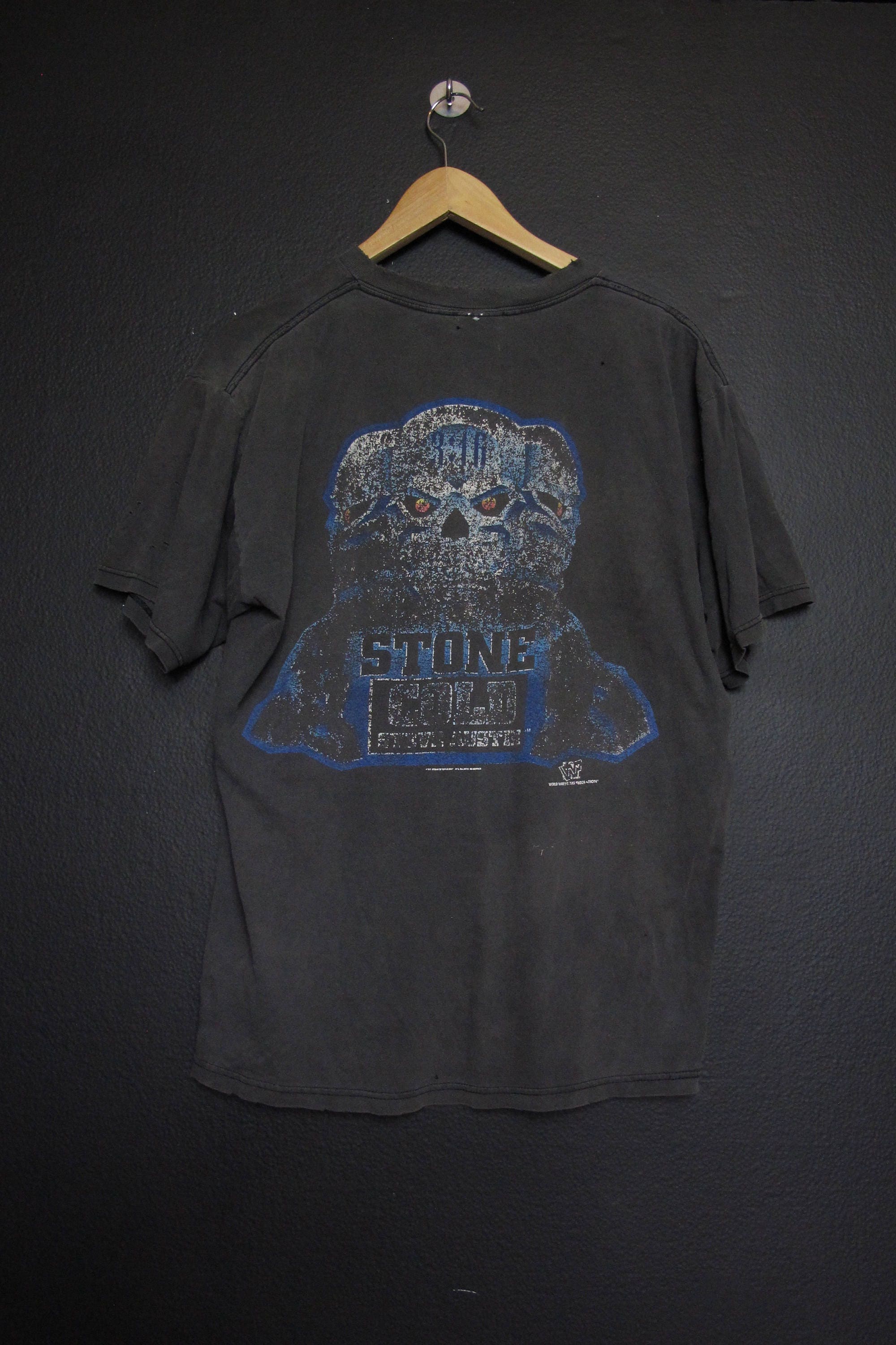 Stone Cold Steve Austin 3:16 WWE WWF Wrestling 1990's Vintage Tshirt