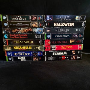 Choose One Or More! Horror 1980&#39;s 1990&#39;s Vintage Movie VHS
