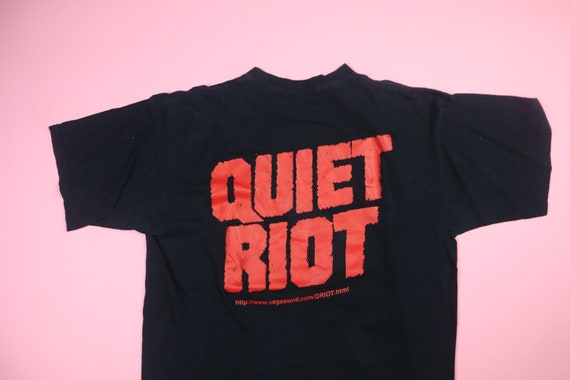 Quiet Riot GOT METAL? 1990s y2k Vintage Tshirt - image 4