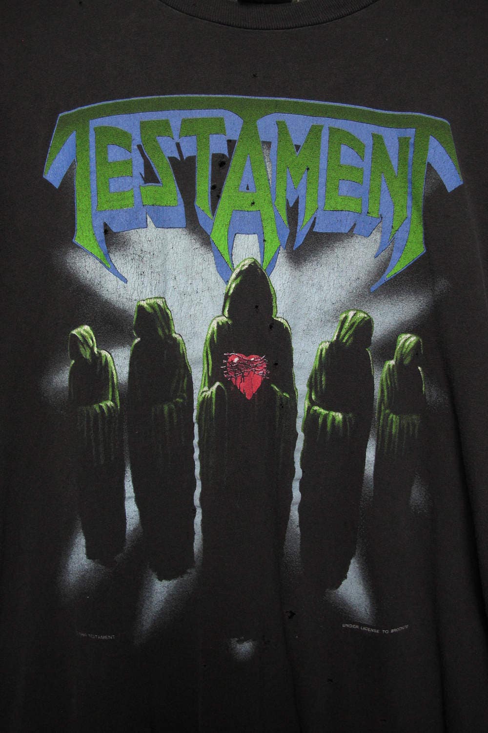 Testament Souls of Black 1990 Vintage Tshirt