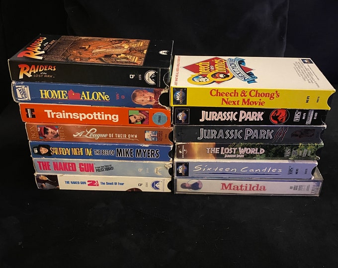 Choose One Or More! 1990's Vintage Movie VHS