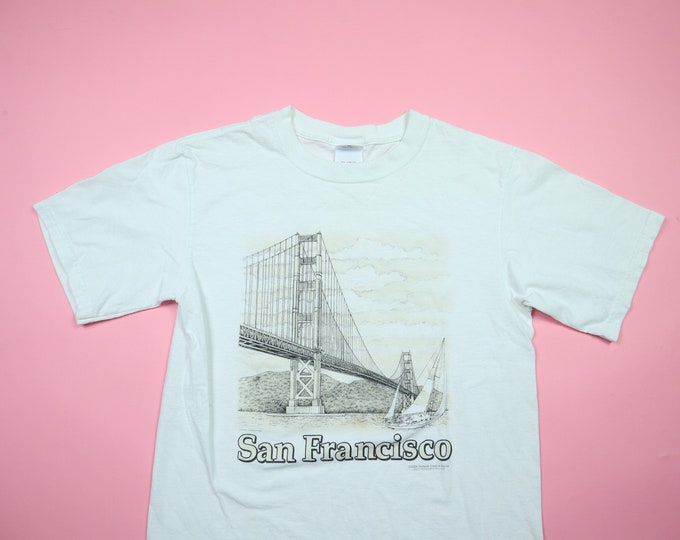 San Francisco Golden Gate Bridge vintage tshirt
