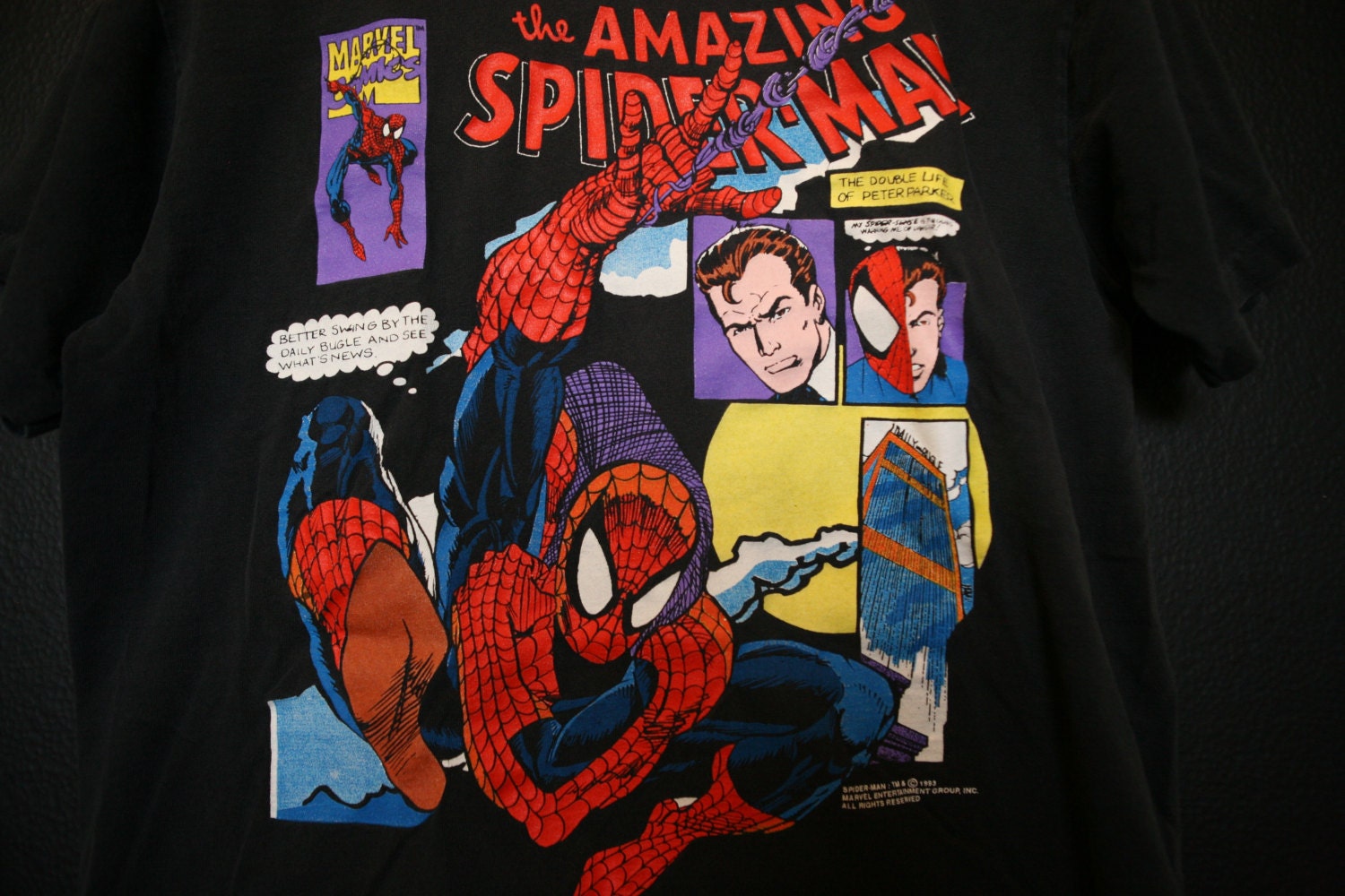 1993 MARVEL デッドストック スパイダーマンビンテージTシャツ