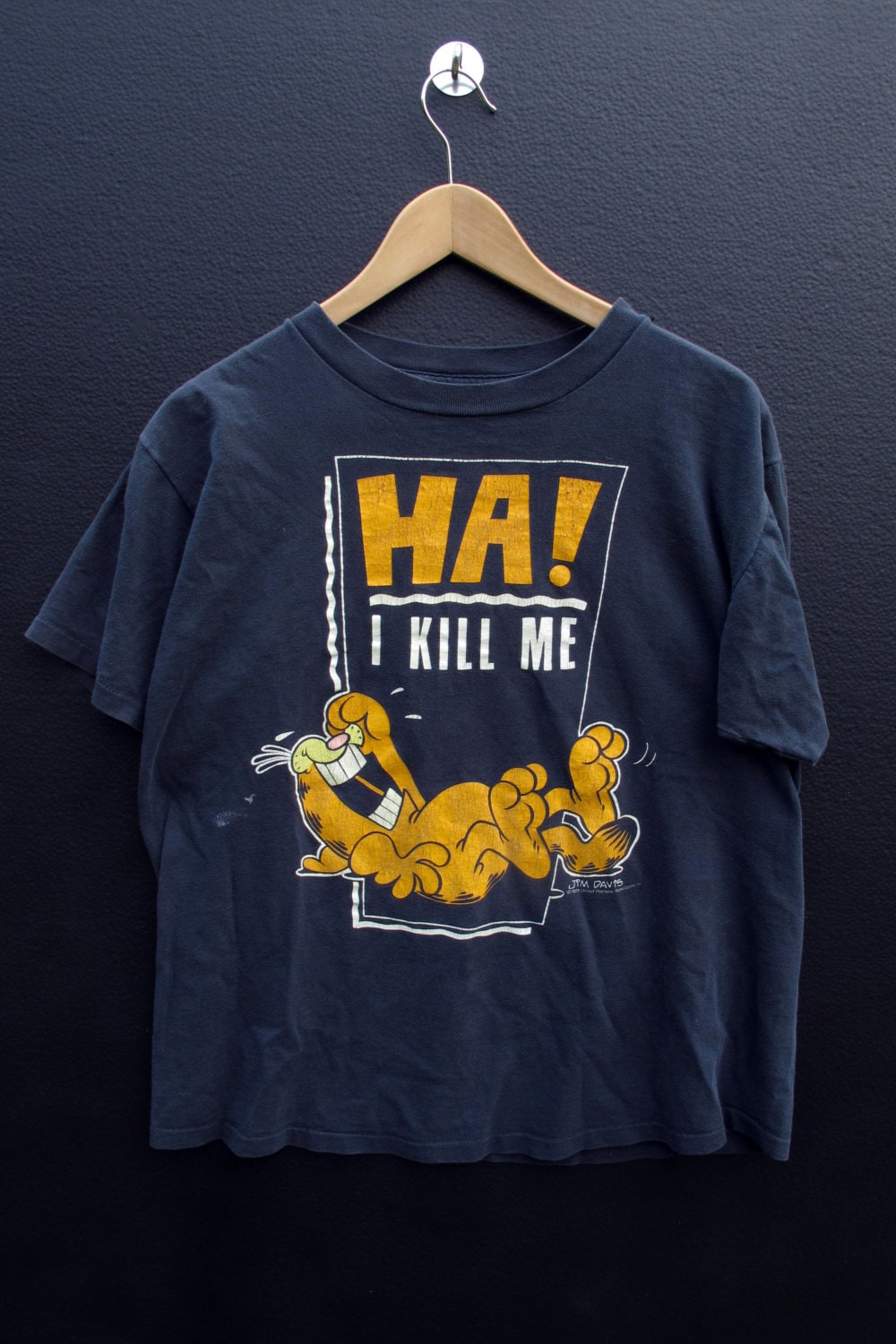 Garfield 1980s Vintage Tshirt