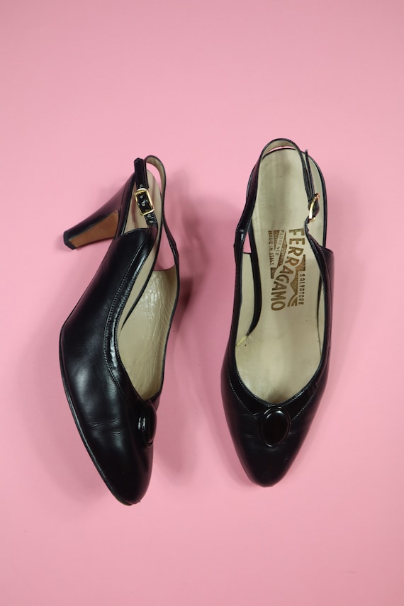 Ferragamo Made in Italy Vintage Heels