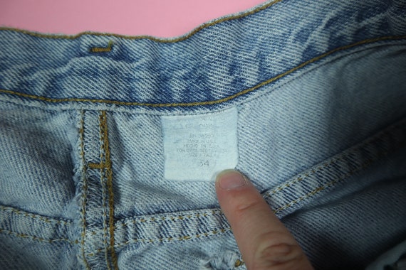 Denim Made in USA 1990's Vintage Shorts - image 3