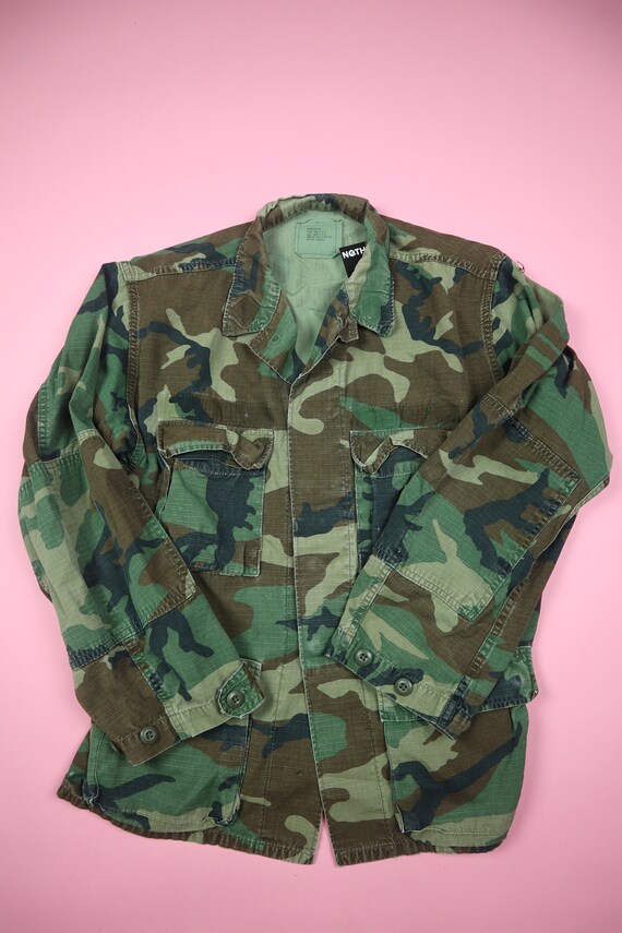 vintage army camouflage jacket Gem
