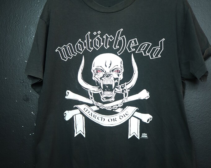 Motorhead March or Die 1992 Vintage Tshirt