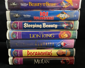 Scegli uno o più! Disney 1990 Vintage Movie VHS