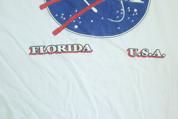NASA Kennedy Space Center Florida 1990s Vintage Tshirt - Gem