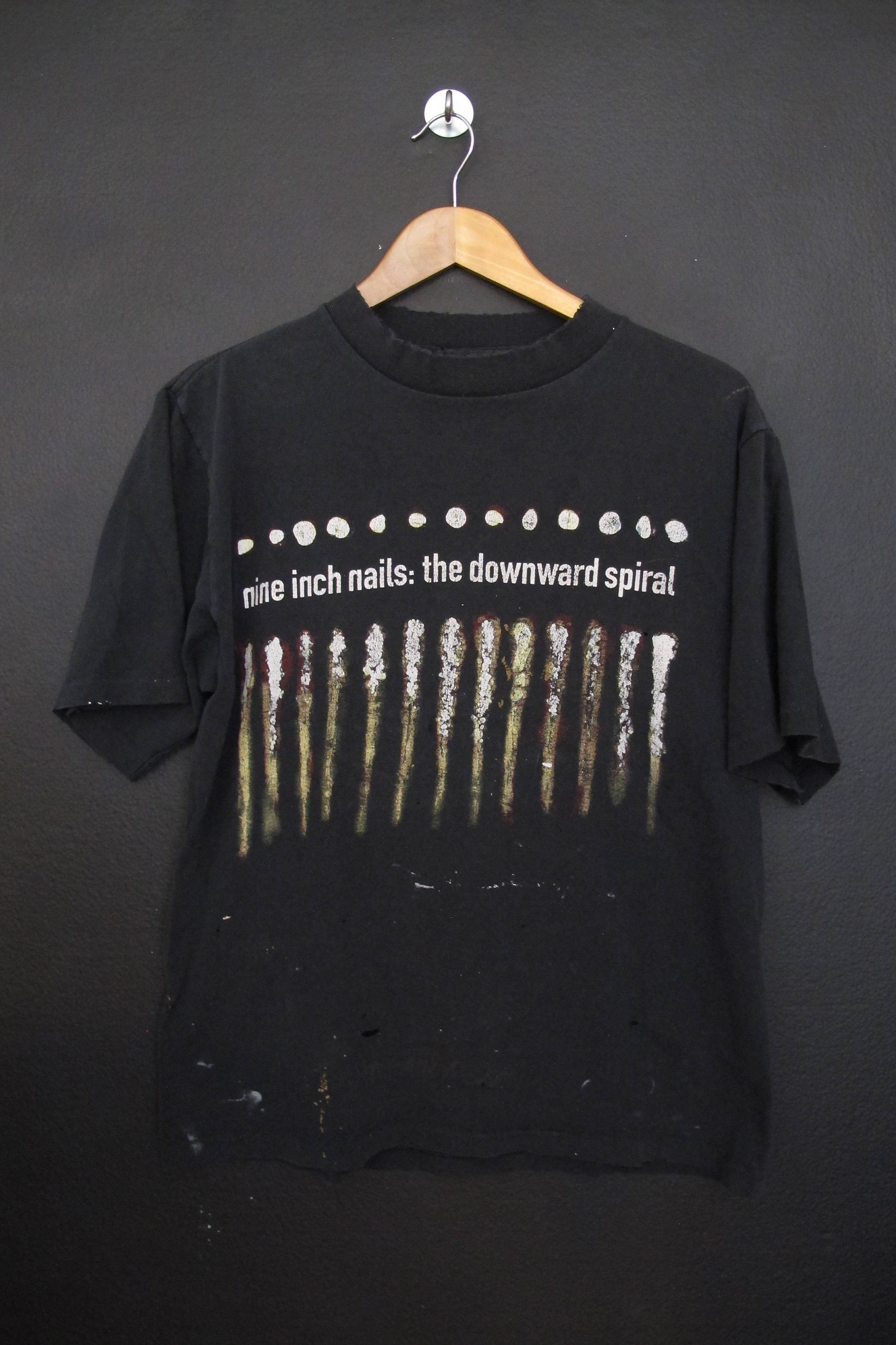 Nine Inch Nails Downward Spiral 1994 Vintage Tshirt
