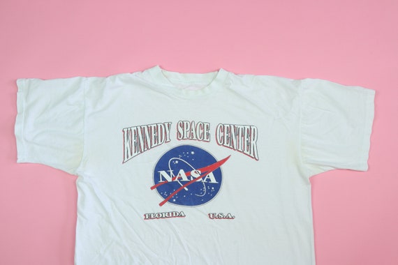 NASA Kennedy Space Center Florida 1990s Vintage Tshirt - Gem