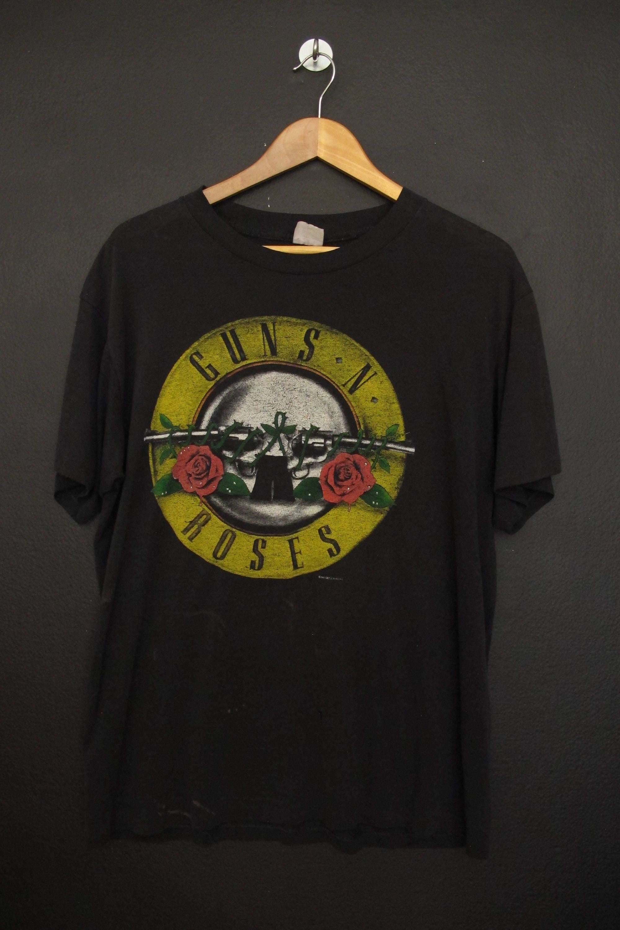 Guns N Roses Was Here 1987 vintage Tshirt