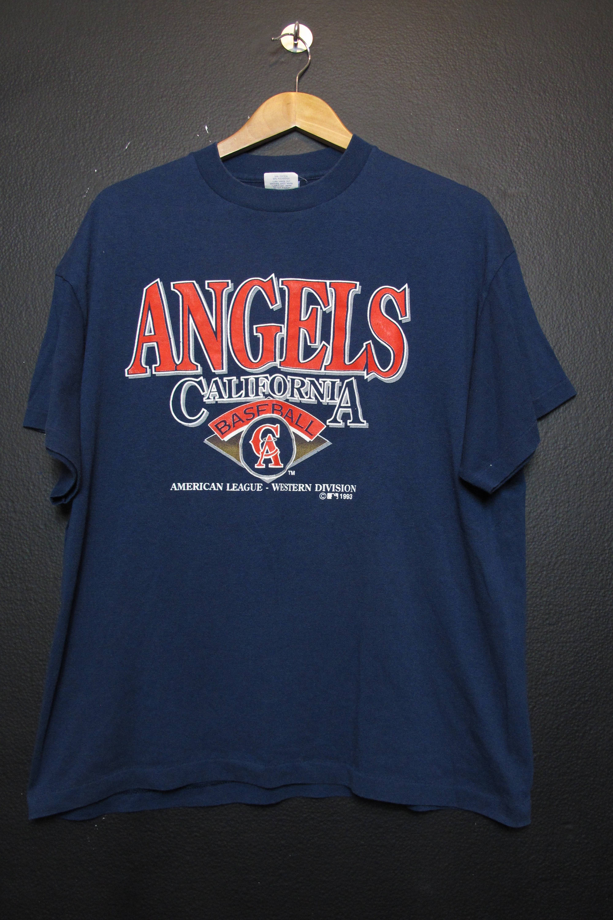 California Anaheim Angels MLB 1993 vintage Tshirt