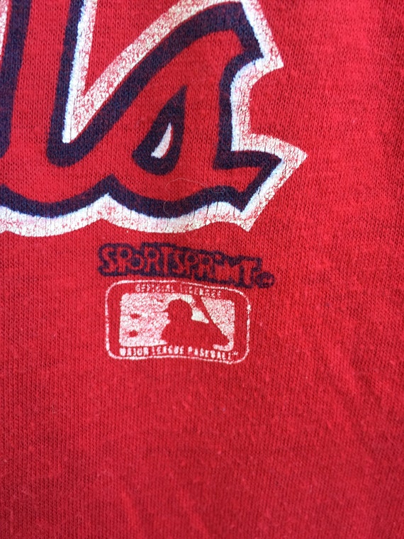 St Louis Cardinals logo T-shirt femme taille M rouge campus style de vie