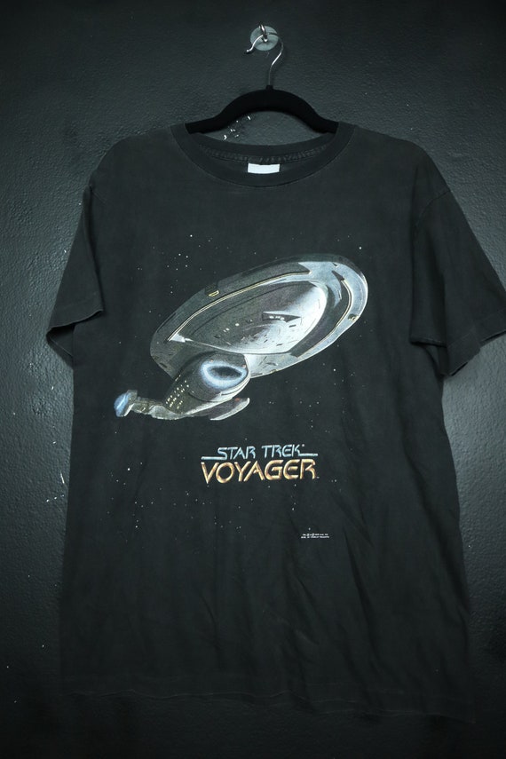 Star Trek USS VOYAGER Stanley Desantis vintage tsh