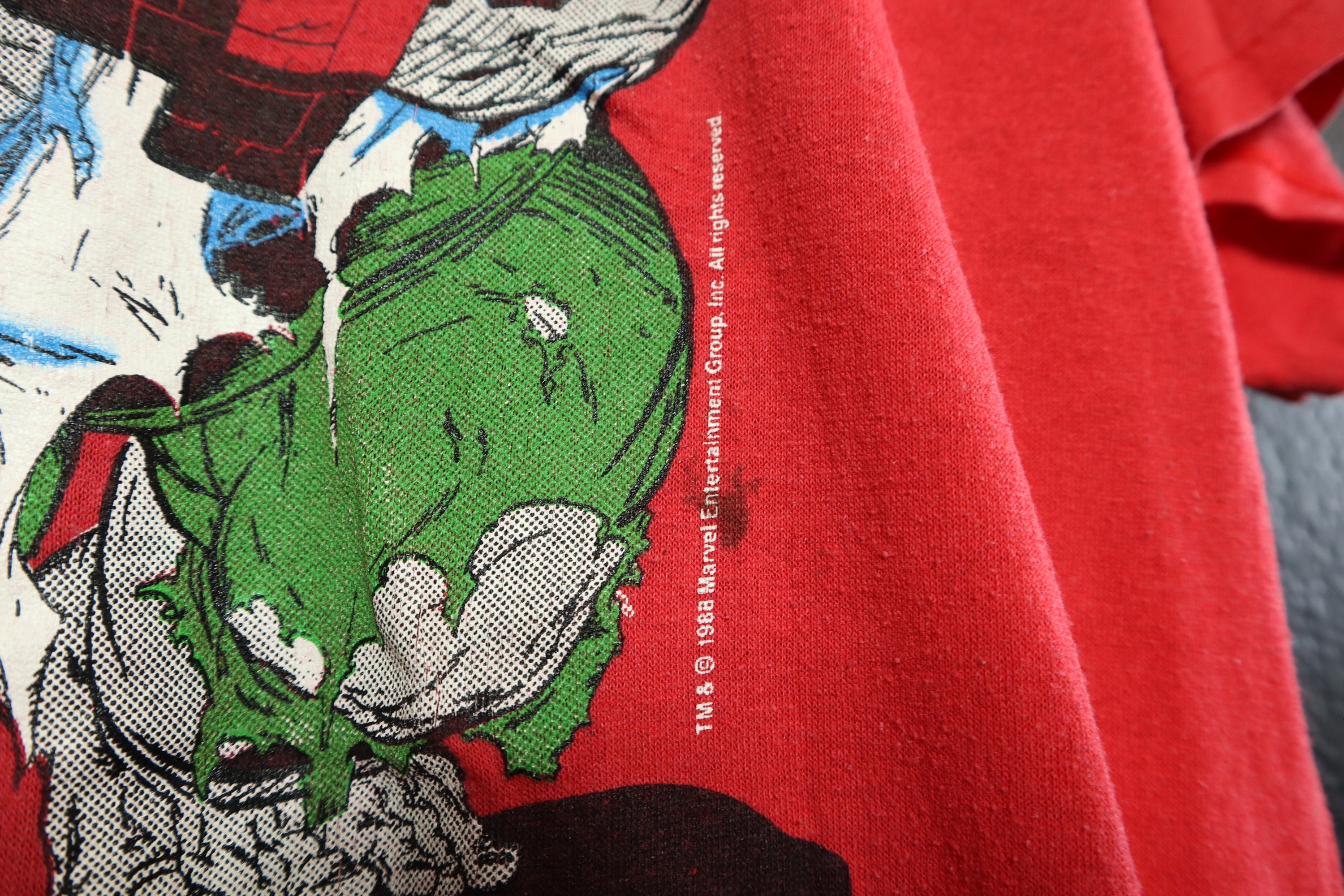 Hulk Marvel 1988 vintage Tshirt