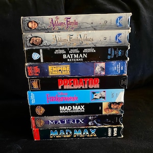 Choose One Or More! 1980&#39;s 1990&#39;s Vintage Movie VHS