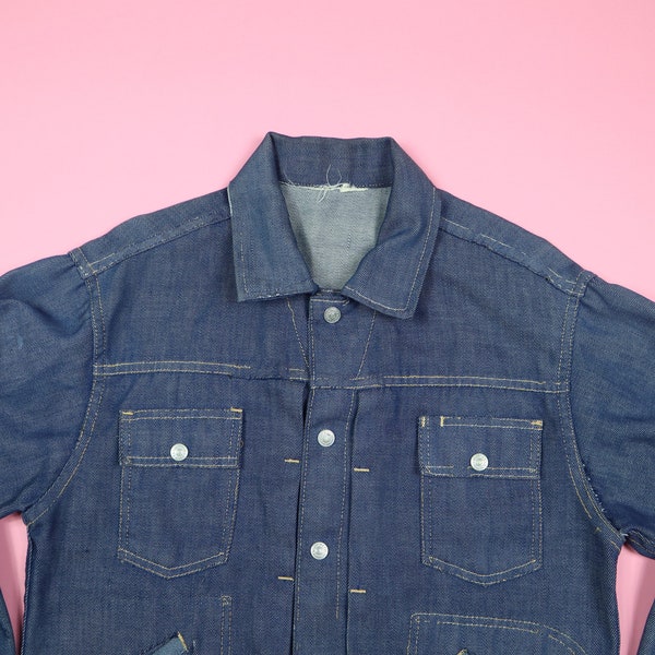 Veste en denim vintage JC Penny Ranchcraft